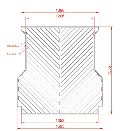 Moulded UTE Mats